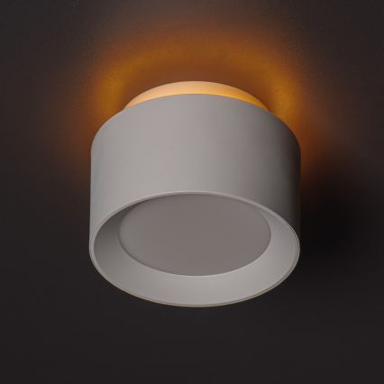 LED-Spotleuchte SONOR LED/12W/230V 3000/4000/5700K + LED/1,5W 2200K, Ø 14 cm, weiß