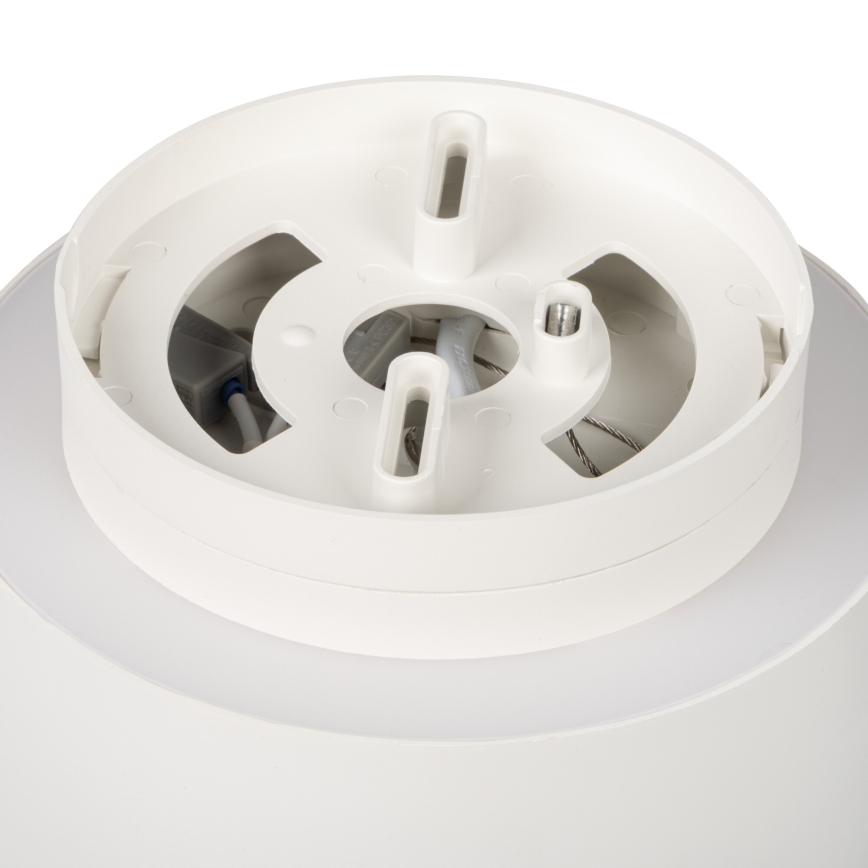 LED-Spotleuchte SONOR LED/12W/230V 3000/4000/5700K + LED/1,5W 2200K, Ø 14 cm, weiß