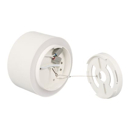LED-Spotleuchte SONOR LED/12W/230V 3000/4000/5700K + LED/1,5W 2200K, Ø 14 cm, weiß