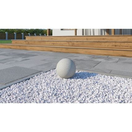 Außenleuchte STONO 1xE27/15W/230V Ø 20 cm IP65