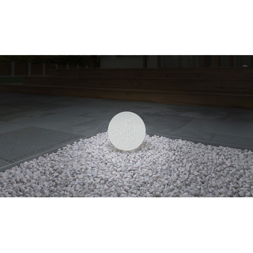 Außenleuchte STONO 1xE27/15W/230V Ø 20 cm IP65