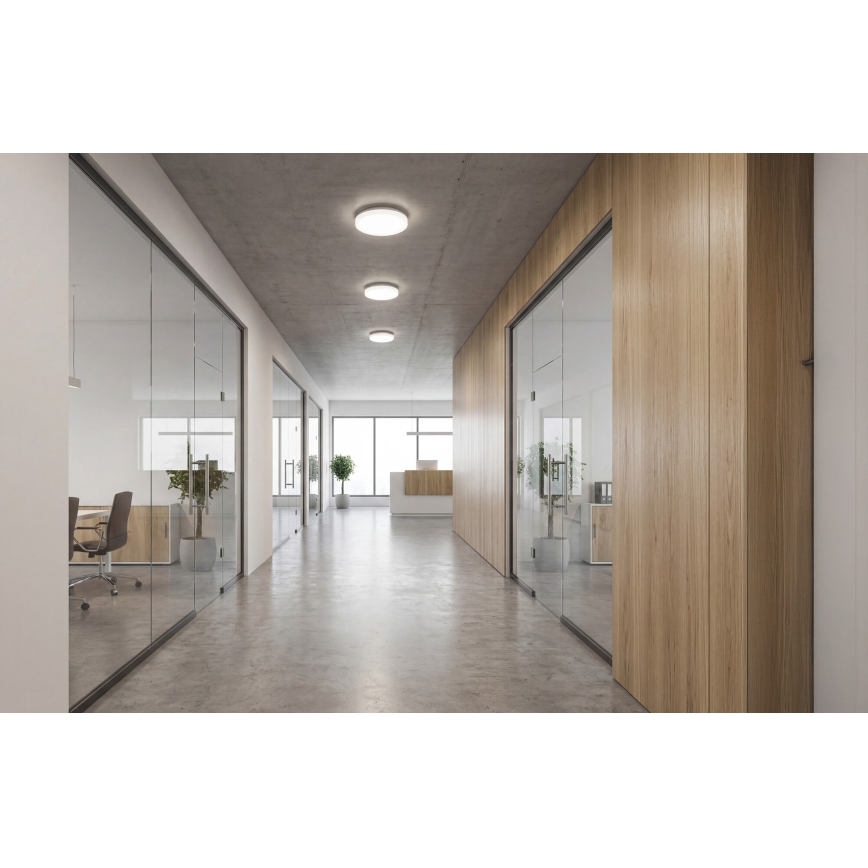 LED-Deckenleuchte VARSO LED/22/30W/230V 3000/4000/6500K Ø 33 cm IP54