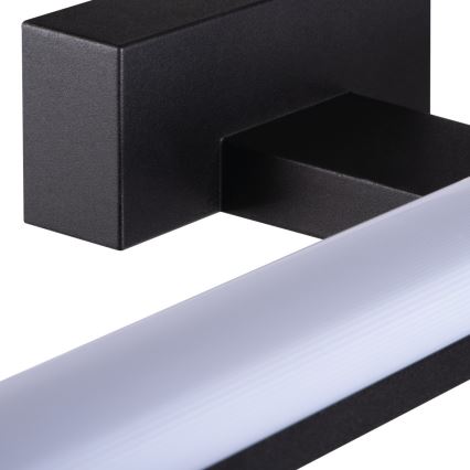 LED-Spiegelbeleuchtung für Badezimmer ASTEN LED/8W/230V IP44 schwarz