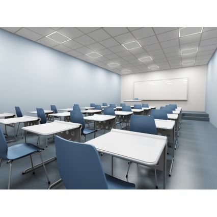 LED-Einbaurahmen AVAR LED/40W/230V 4000K 59x59 cm