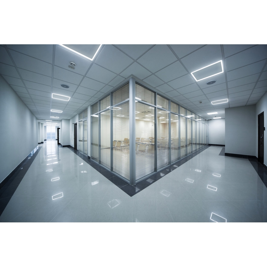 LED-Einbaurahmen AVAR 32 W 230 V 4000 K 59 x 59 cm