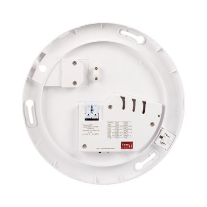LED-Deckenleuchte mit Bewegungs- und Dämmerungssensor VARSO, LED/22/30W/230V, 3000/4000/6500K, Ø 33 cm, IP54
