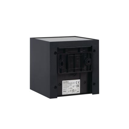 LED Solar-Wandleuchte mit Sensor REKA LED/3W/3,7V 1800 mAh 3000/4000/6500K IP65 schwarz