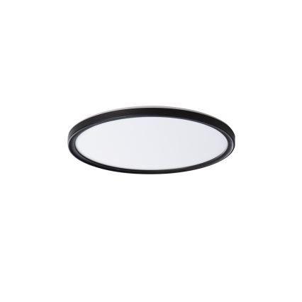 LED-Deckenleuchte für Badezimmer AZPO LED/11,8W/230V d 22,5 cm IP54 schwarz