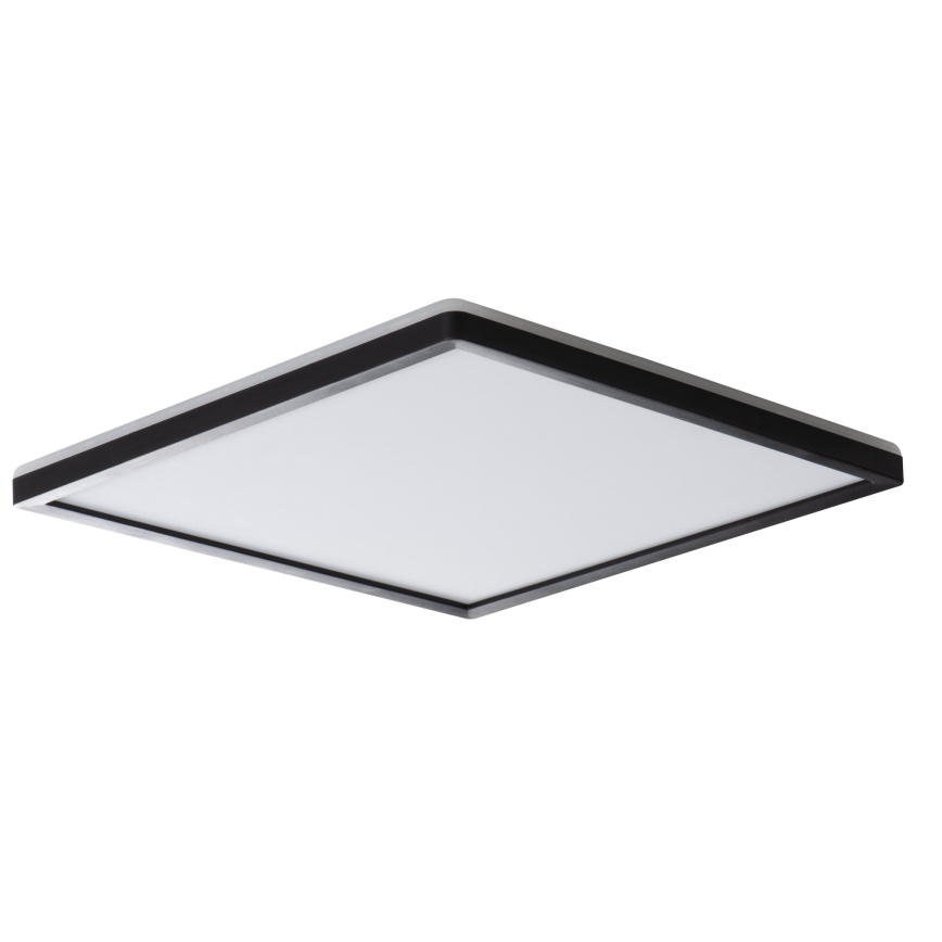 LED-Deckenleuchte für Badezimmer AZPO LED/22W/230V 42x42 cm IP54 schwarz