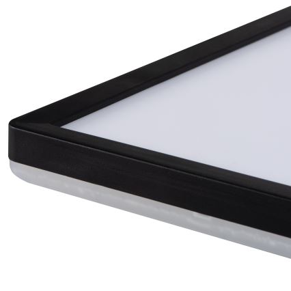 LED-Deckenleuchte für Badezimmer AZPO LED/22W/230V 42x42 cm IP54 schwarz