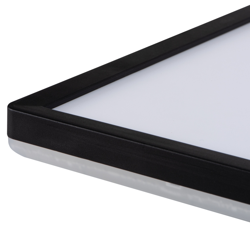LED-Deckenleuchte für Badezimmer AZPO LED/22W/230V 42x42 cm IP54 schwarz