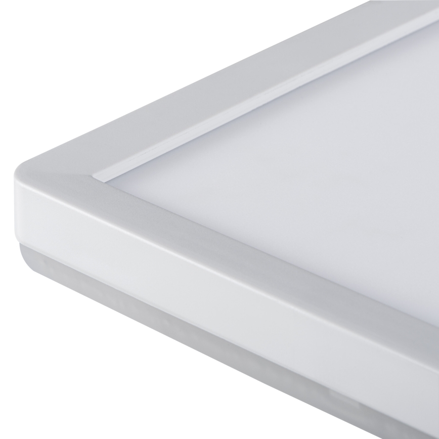 LED Deckenleuchte AZPO LED/22W/230V 3000/4000/6000K 42x42 cm IP54 weiß