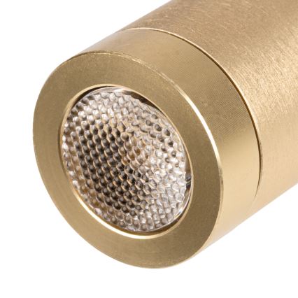 TONIL flexible LED-Leseleuchte, 3,3 W, 230 V, schwarz/gold
