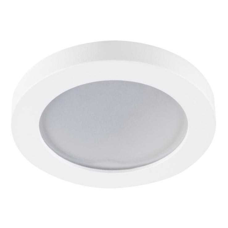 Kanlux 33123 - Badezimmereinbauleuchte FLINI 10W IP44 weiß