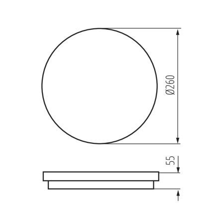 LED Außenleuchte BENO LED/24W/230V IP54 weiß