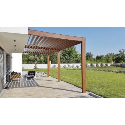 Außenstrahler AQILO 1xGU10/7W/230V IP65 anthrazit