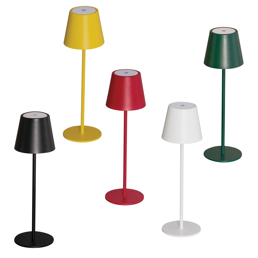 Dimm- und aufladbare LED-Tischleuchte INITA LED/1,2W/1800 mAh IP54 weiß