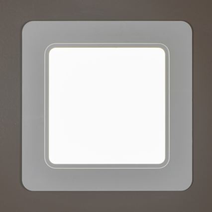 LED Badezimmer-Einbauleuchte TAVO LED/5W/230V 3000/4000/6000K 9,5x9,5 cm IP44 weiß