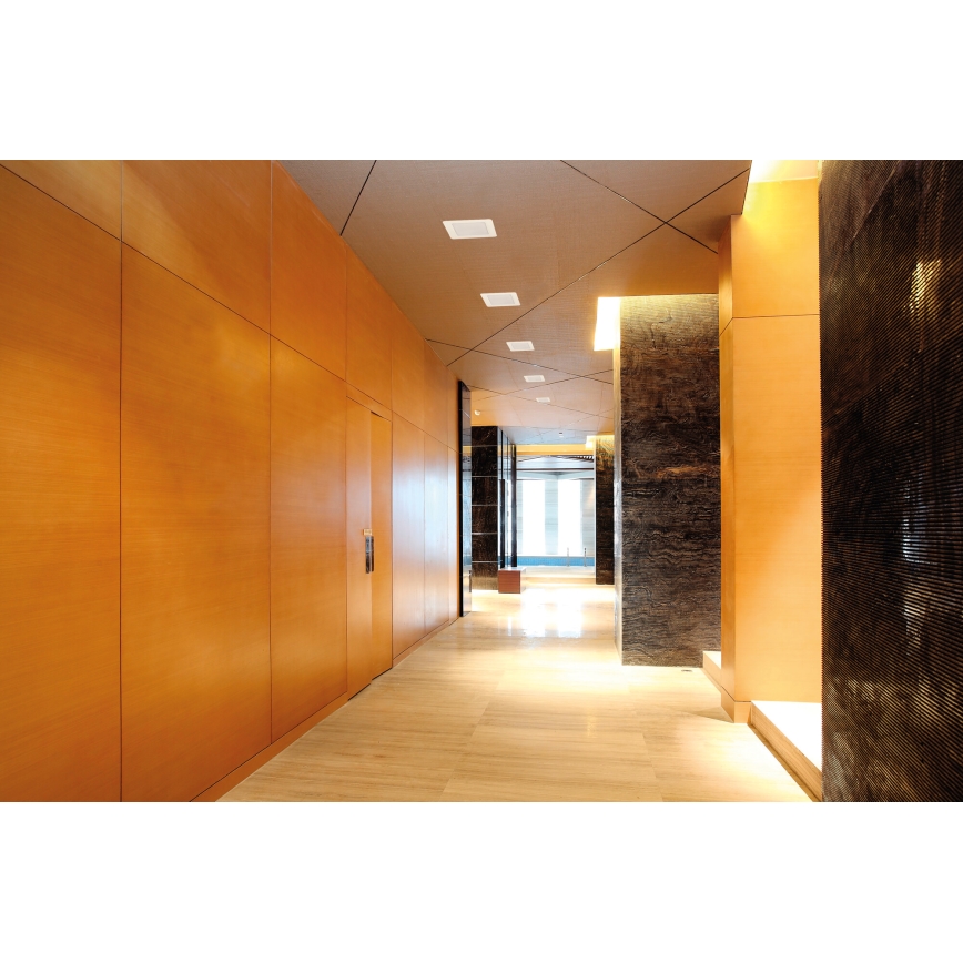 LED-Badezimmer-Einbauleuchte TAVO LED/18W/230V 3000/4000/6000K 17x17 cm IP44 weiß