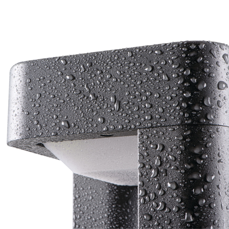 Außenwandleuchte PEVO 1xGX53/11W/230V IP44 Anthrazit