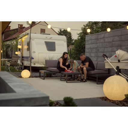 Außenleuchte STONO 1xE27/15W/230V Ø 23 cm IP65