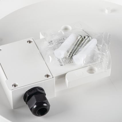LED-Hochleistungs-Deckenleuchte mit Bewegungssensor IPER LED/26W/230V IK10 IP65 rund weiß