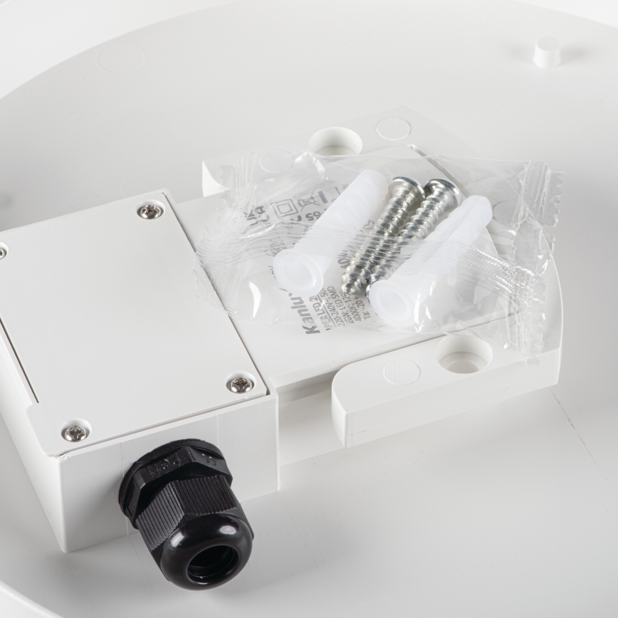 LED-Hochleistungs-Deckenleuchte mit Bewegungssensor IPER LED/26W/230V IK10 IP65 rund weiß