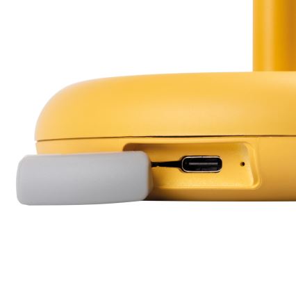 Dimmbare, wiederaufladbare LED-Lampe FLUXY LED/1,7W/1800 mAh IP44 gelb