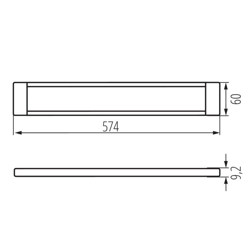 LED dimmbares Möbelbeleuchtungsset DAXA LED/9W/24V 3000/4000/5500K