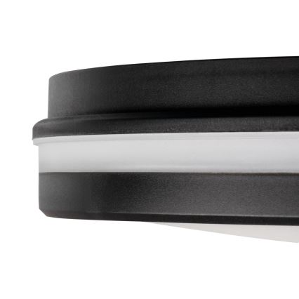 LED-Deckenleuchte für den Außenbereich BENO E LED/20W/230V 3000/4000/6500K d 20 cm IP65 schwarz