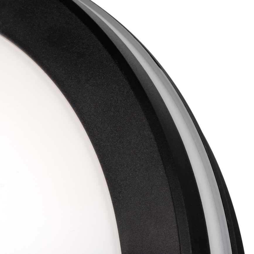 LED-Deckenleuchte für den Außenbereich BENO ECO LED/20W/230V 3000/4000/6500K d 20 cm IP65 schwarz