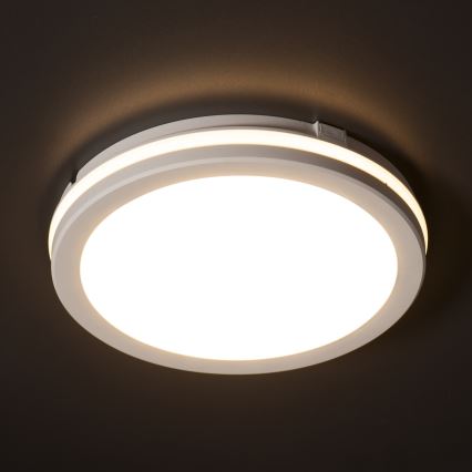 LED-Deckenleuchte für den Außenbereich BENO E LED/30W/230V 3000/4000/6500K d 30 cm IP65 weiß