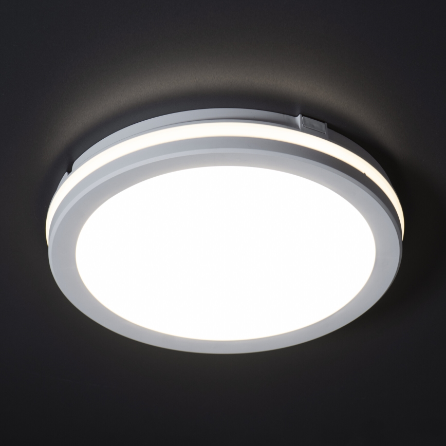 LED-Deckenleuchte für den Außenbereich BENO ECO LED/40W/230V 3000/4000/6500K d 40 cm IP65 weiß