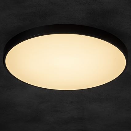 Dimmbare LED-Deckenleuchte PLAFON LED/20W/230V 3000-6500K Wi-Fi schwarz