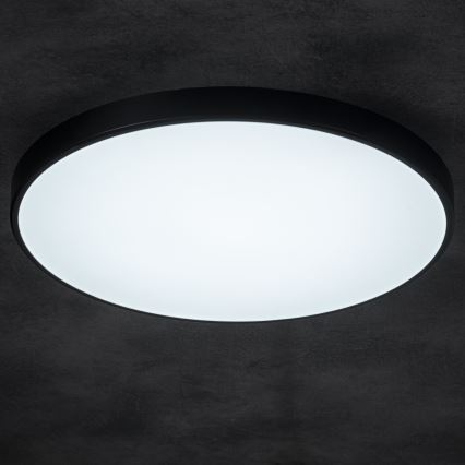 Dimmbare LED-Deckenleuchte PLAFON LED/20W/230V 3000-6500K Wi-Fi schwarz