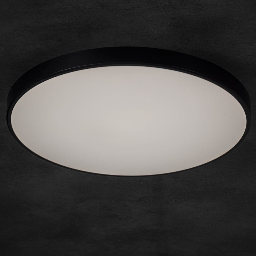 Dimmbare LED-Deckenleuchte PLAFON LED/20W/230V 3000-6500K Wi-Fi schwarz