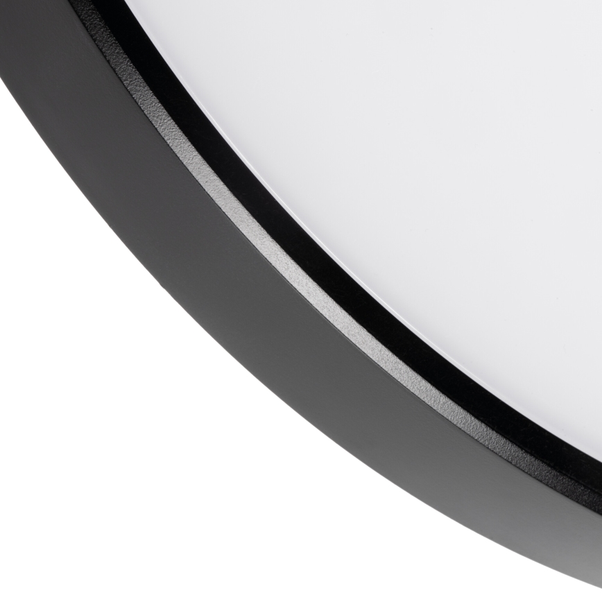 Dimmbare LED-Deckenleuchte PLAFON LED/20W/230V 3000-6500K Wi-Fi schwarz