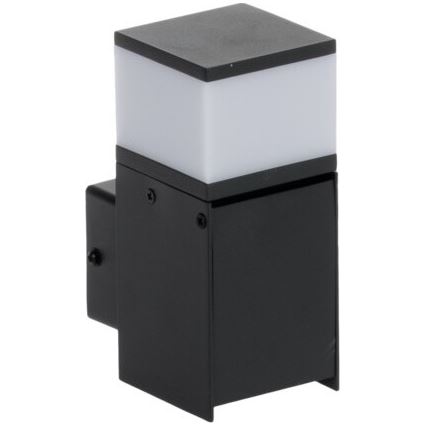 Outdoor-Wandleuchte mit Steckdose DASTEN 1xG9/11W/230V IP44 schwarz