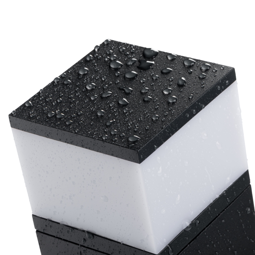 Outdoor-Wandleuchte mit Steckdose DASTEN 1xG9/11W/230V IP44 schwarz