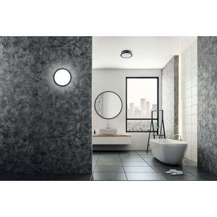 LED-Deckenleuchte für den Außenbereich mit Bewegungssensor BENO LED/24/30W/230V 3000/3500/4000K IP65 anthrazit rund