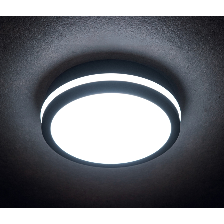 LED-Deckenleuchte für den Außenbereich mit Bewegungssensor BENO LED/24/30W/230V 3000/3500/4000K IP65 anthrazit rund