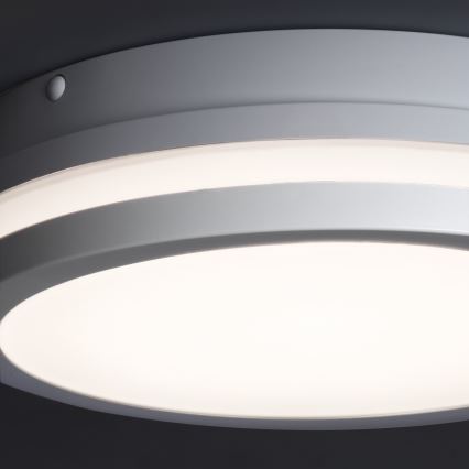 LED-Deckenleuchte für den Außenbereich mit Bewegungssensor BENO LED/24/30W/230V 3000/3500/4000K IP65 weiß rund