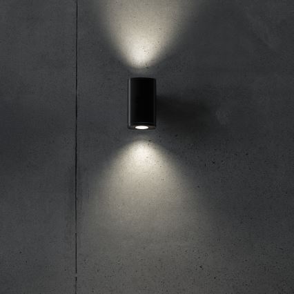 Outdoor-Wandleuchte ZEVI 2xGU10/10W/230V IP54 anthrazit
