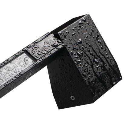 LED-Outdoor-Wandleuchte YALTE LED/10W/230V 3000K IP54 schwarz