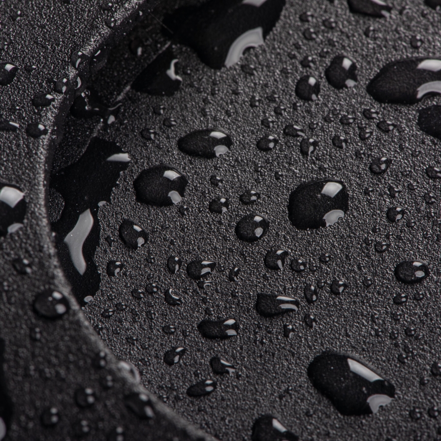 LED Treppenleuchte EXIN LED/2,5W/230V 3000K IP65 schwarz rund