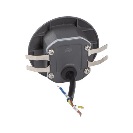 LED-Treppenleuchte mit Bewegungs- und Dämmerungssensor EXIN LED/2,5W/230V 3000K IP65 anthrazit rund