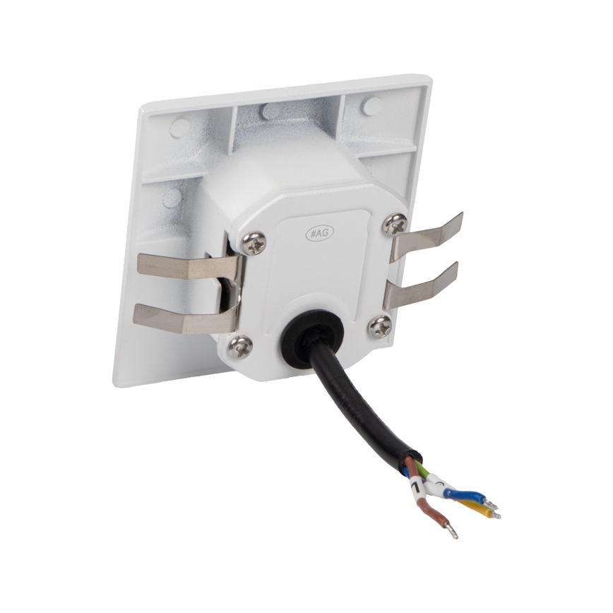 LED Treppenleuchte mit Bewegungs- und Dämmerungssensor EXIN LED/2,5W/230V 3000K IP65 weiß eckig