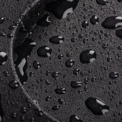 LED-Treppenleuchte mit Bewegungs- und Dämmerungssensor EXIN LED/2,5W/230V 3000K IP65 schwarz eckig