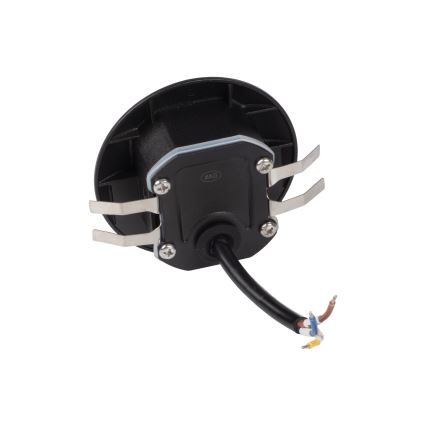 LED-Treppenleuchte mit Bewegungs- und Dämmerungssensor EXIN LED/2,5W/230V 4000K IP65 schwarz rund