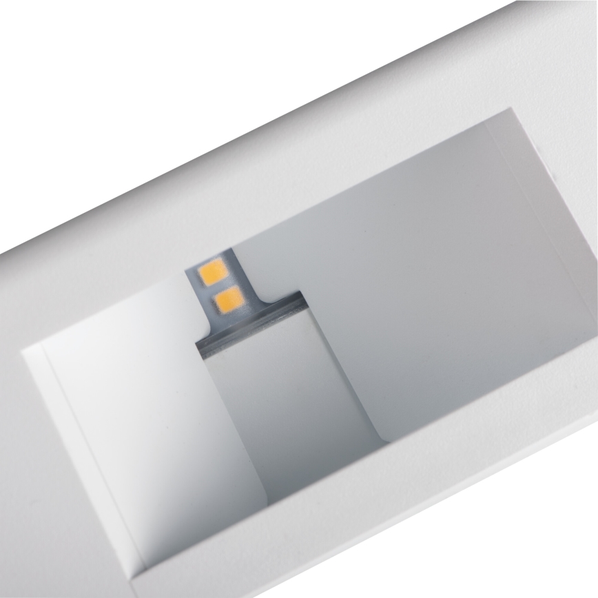 LED-Außenwandleuchte REFAZI LED/6W/230V IP54 weiß